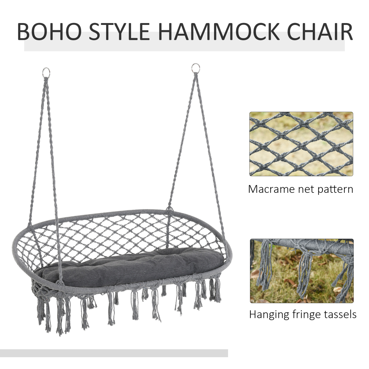 cortex-london-windsor-dark-grey-two-seater-cotton-rope-hammock-chair-metal-frame