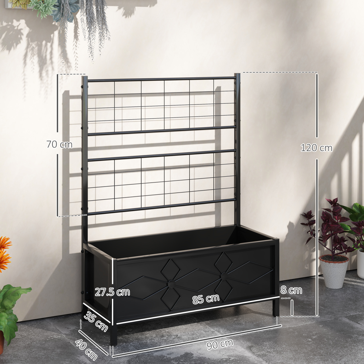 cortex-london-york-black-galvanised-steel-trellis-climbing-plants