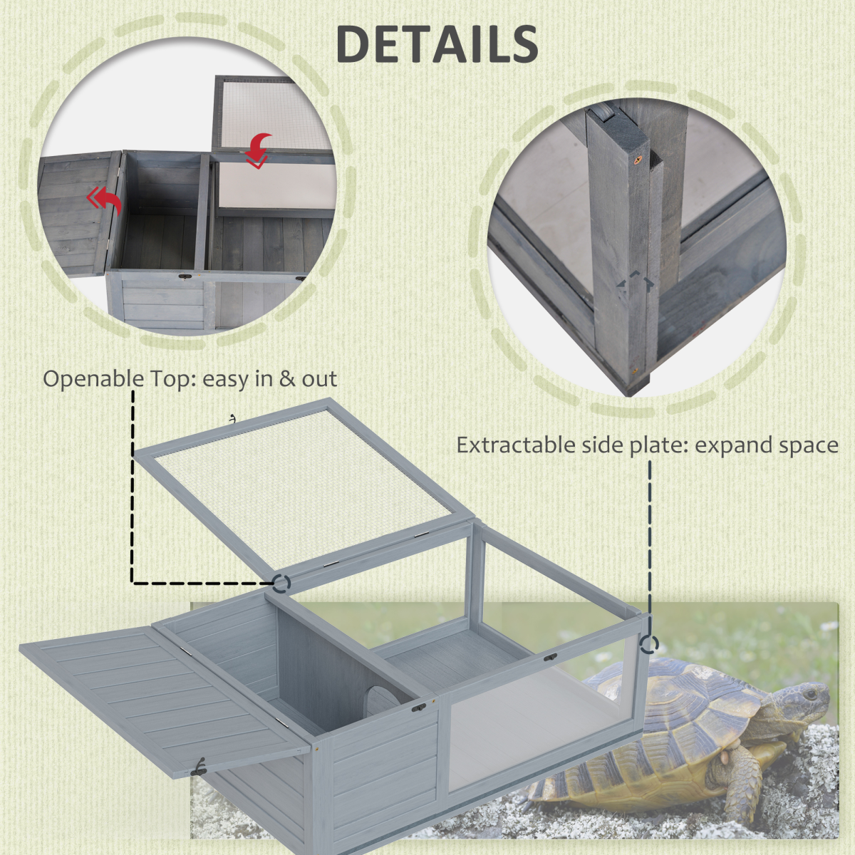 cortex-london-windsor-tortoise-house-mesh-roof-grey