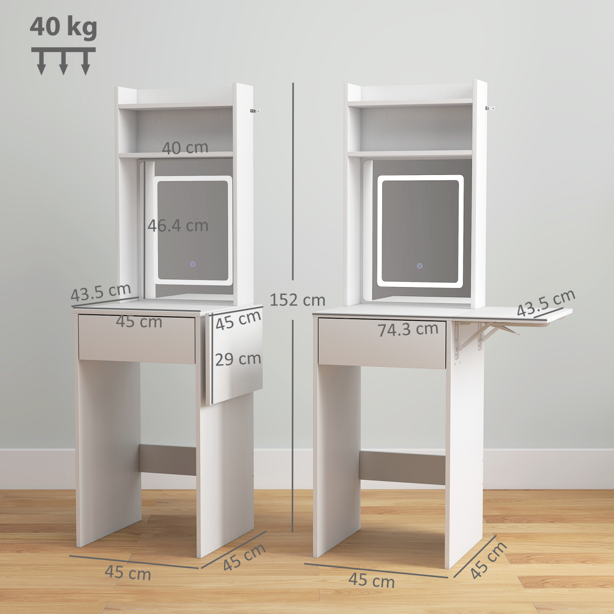 cortex-london-windsor-white-led-dressing-table-mirror-shelves-drawer
