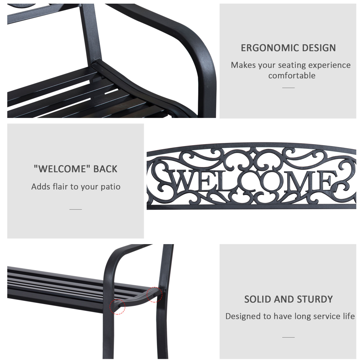 cortex-london-windsor-steel-garden-glider-bench-black-126lx60wx85h-cm