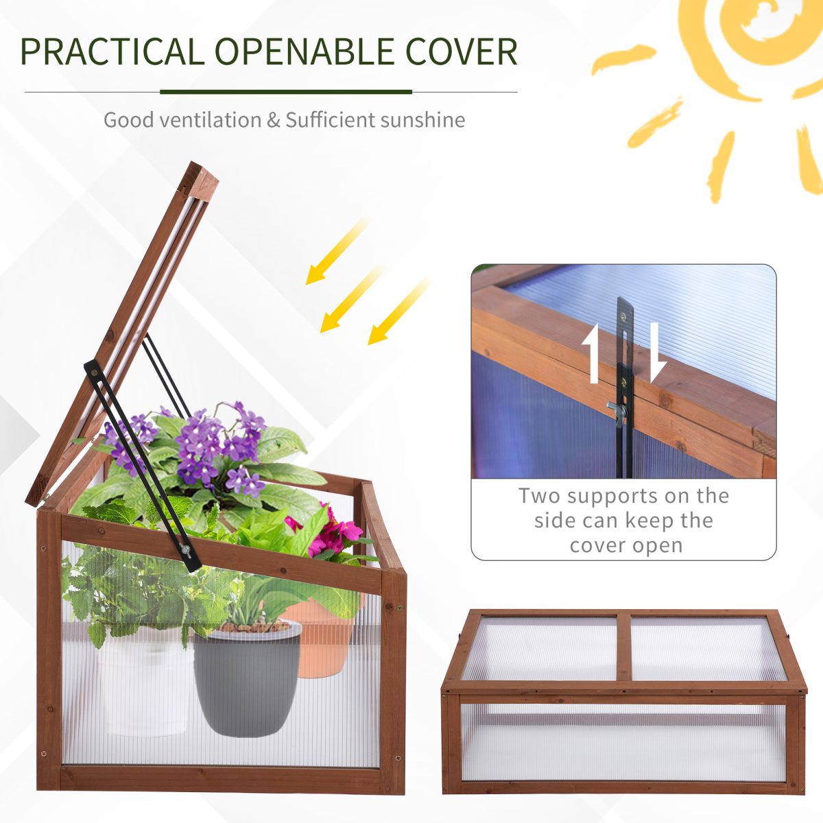 cortex-london-kew-wooden-cold-frame-greenhouse-brown-fir-wood-polycarbonate