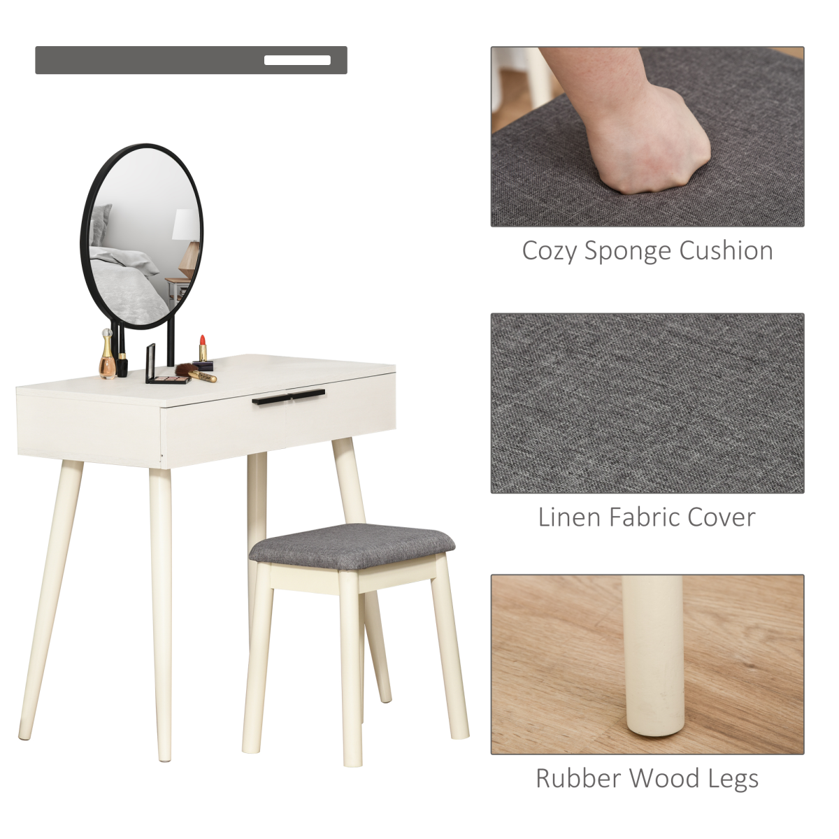 cortex-london-kensington-white-dressing-table-round-mirror-stool