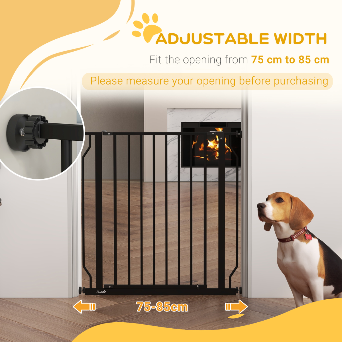 cortex-london-windsor-wide-dog-stair-gate-pressure-fit-black