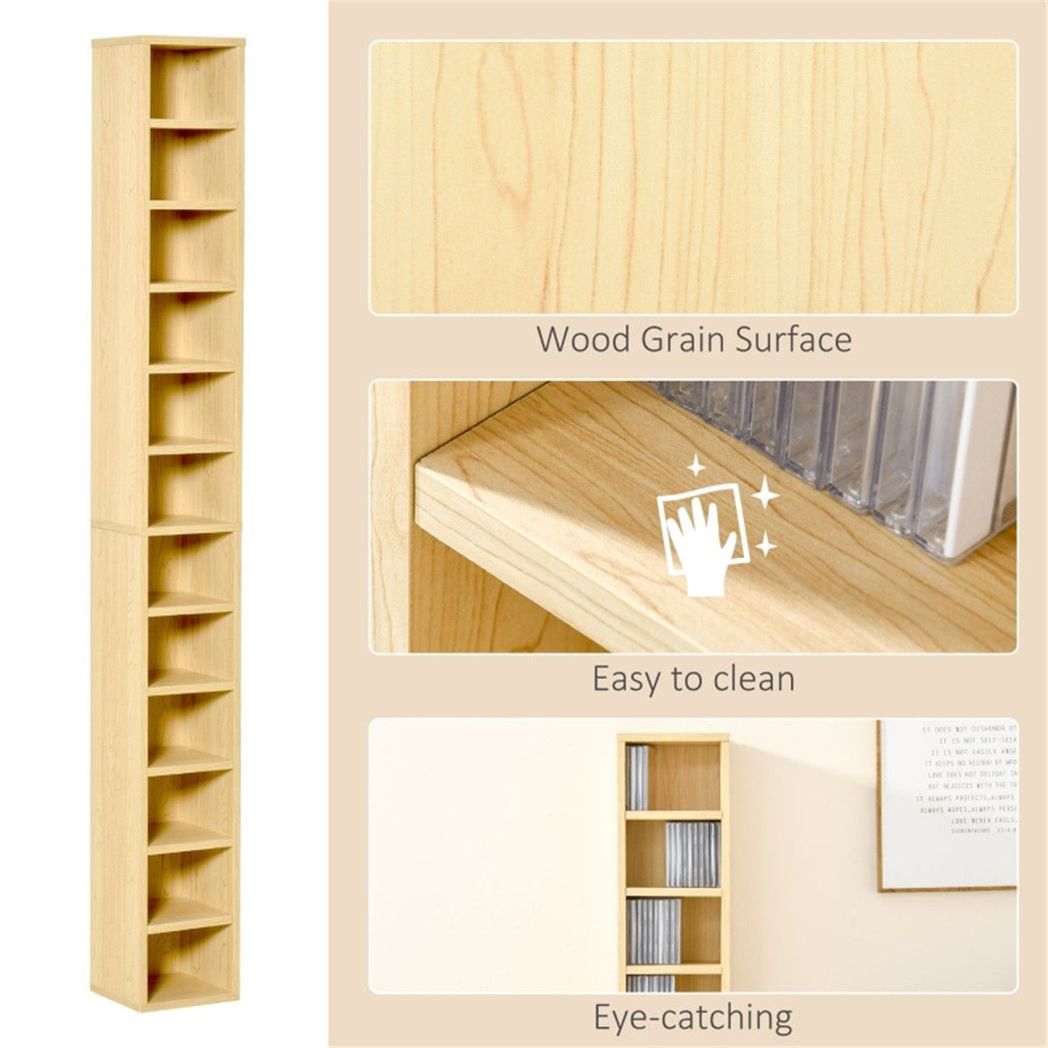 cortex-london-york-multimedia-storage-cabinet-12-tier-cd-bookcase-pine-wood-colour