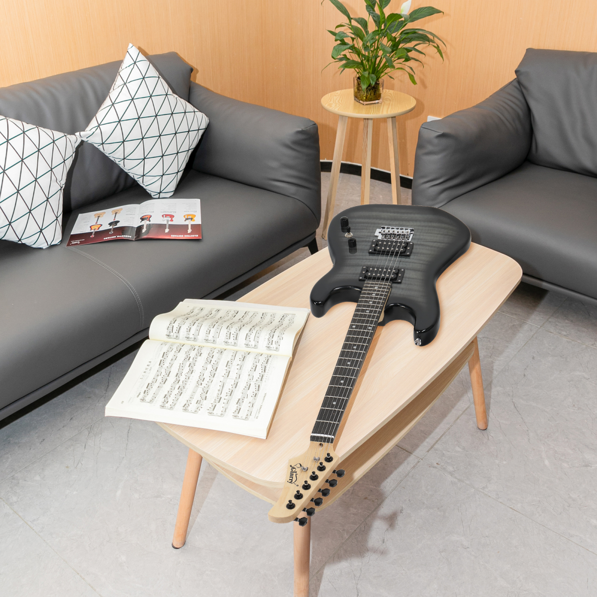 cortex-london-windsor-tiger-stripe-h-h-electric-guitar-kit-black-20w-amp