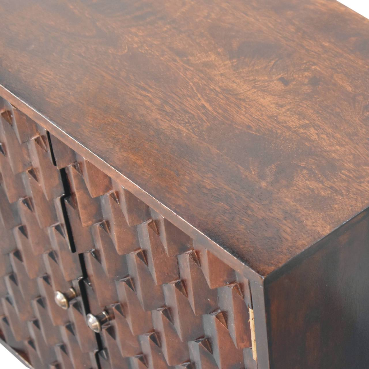 cortex-london-windsor-pineapple-carved-mango-wood-two-door-cabinet-walnut