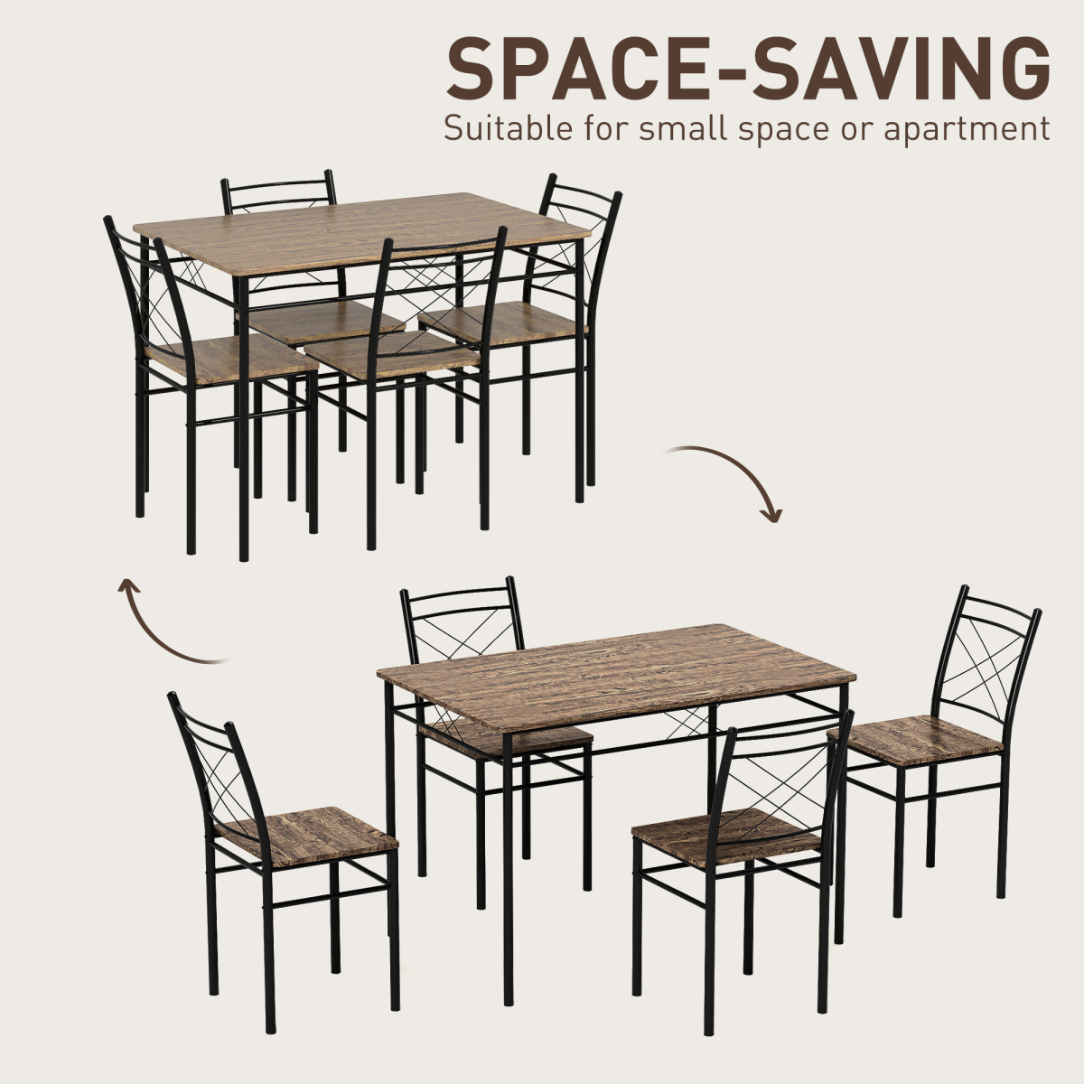 cortex-london-windsor-oak-space-saving-dining-table-and-chairs-set