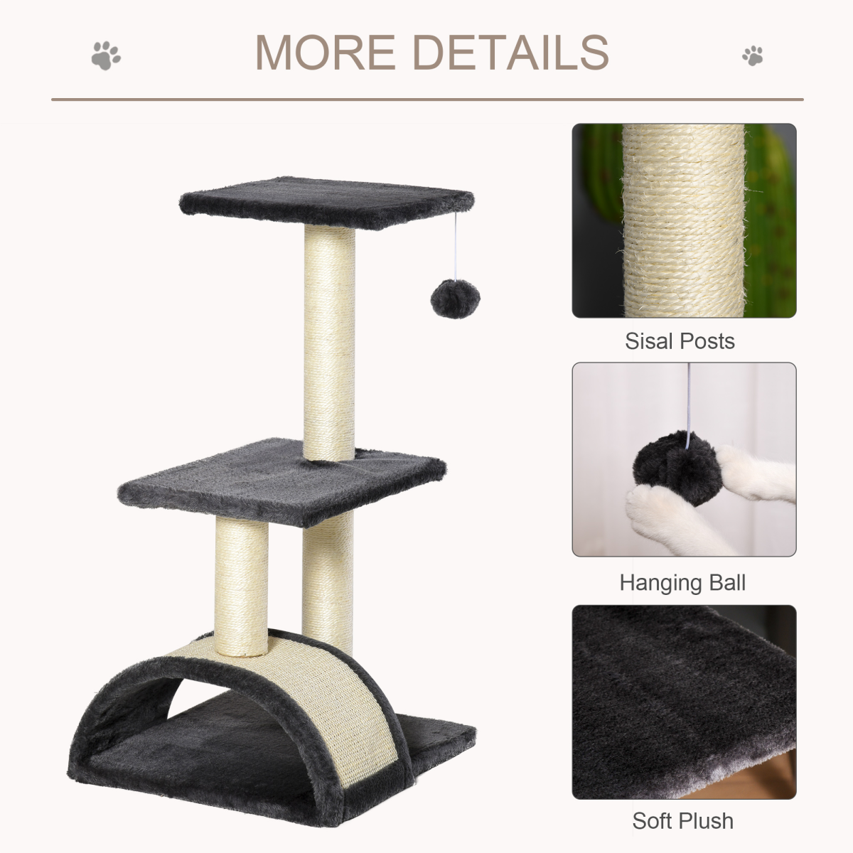 cortex-london-york-pawhut-grey-cat-tree-activity-centre-sisal-arc-hanging-ball