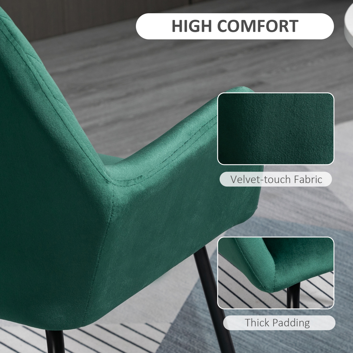 cortex-london-windsor-green-velvet-feel-accent-chair-metal-base