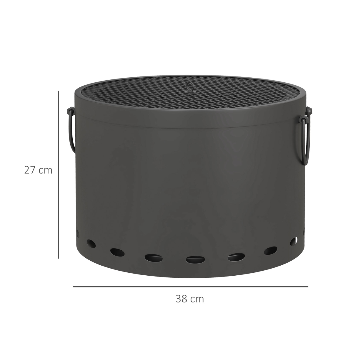 cortex-london-york-38cm-smokeless-wood-burning-fire-pit-dark-grey