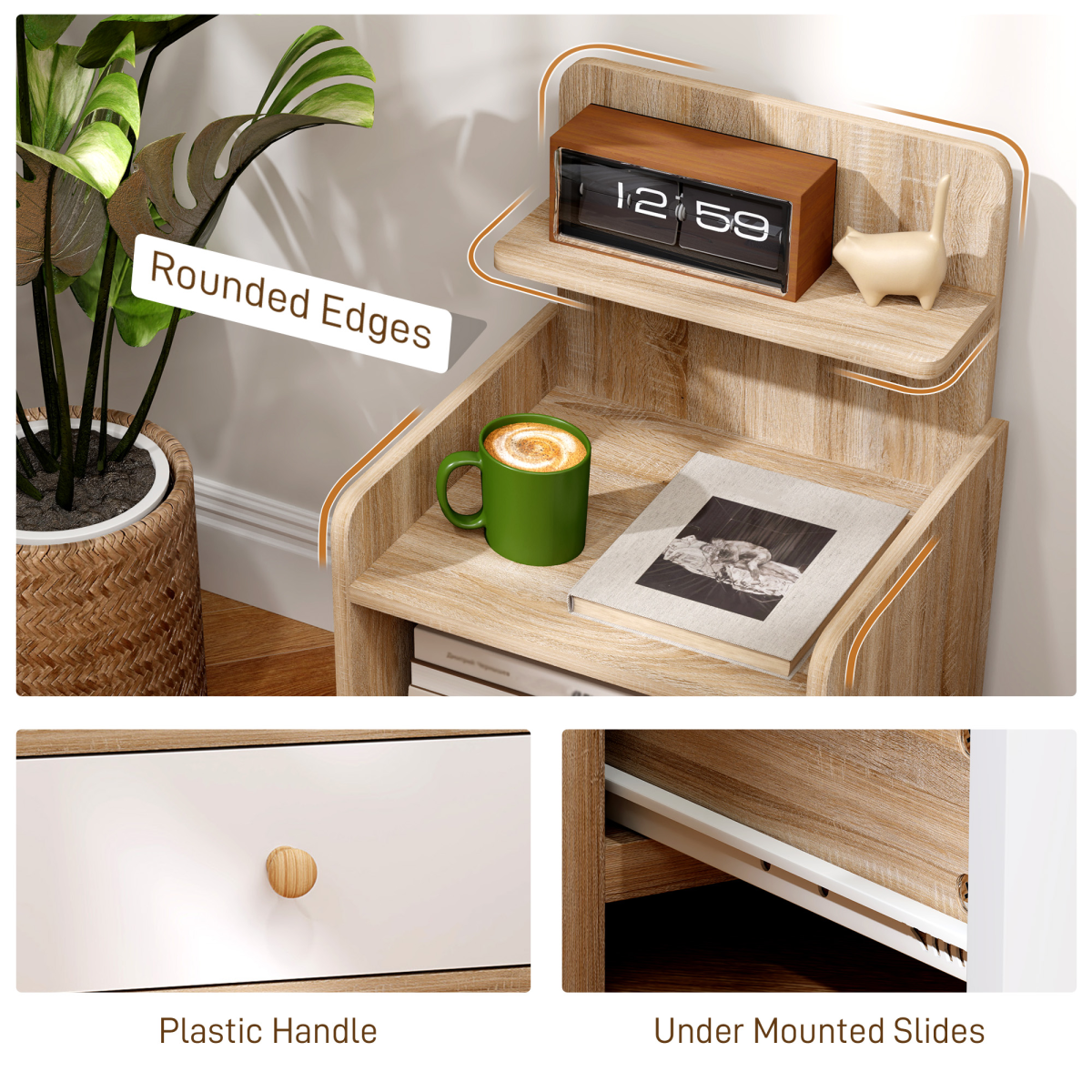 cortex-london-windsor-natural-wood-effect-bedside-table-drawer