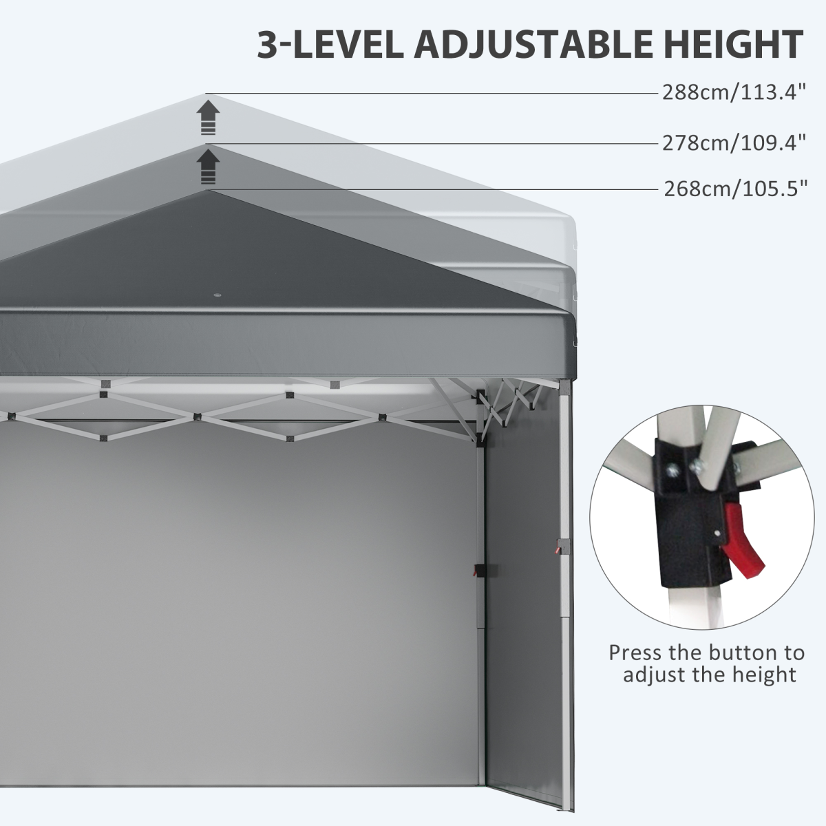 cortex-london-windsor-3-x-3-m-dark-grey-pop-up-gazebo-two-sidewalls