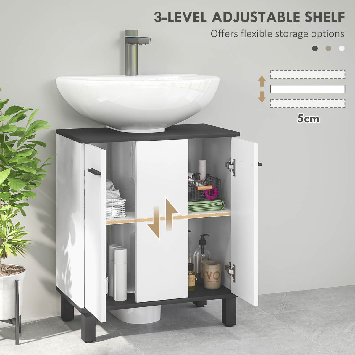 cortex-london-windsor-high-gloss-under-sink-bathroom-cabinet-white-black
