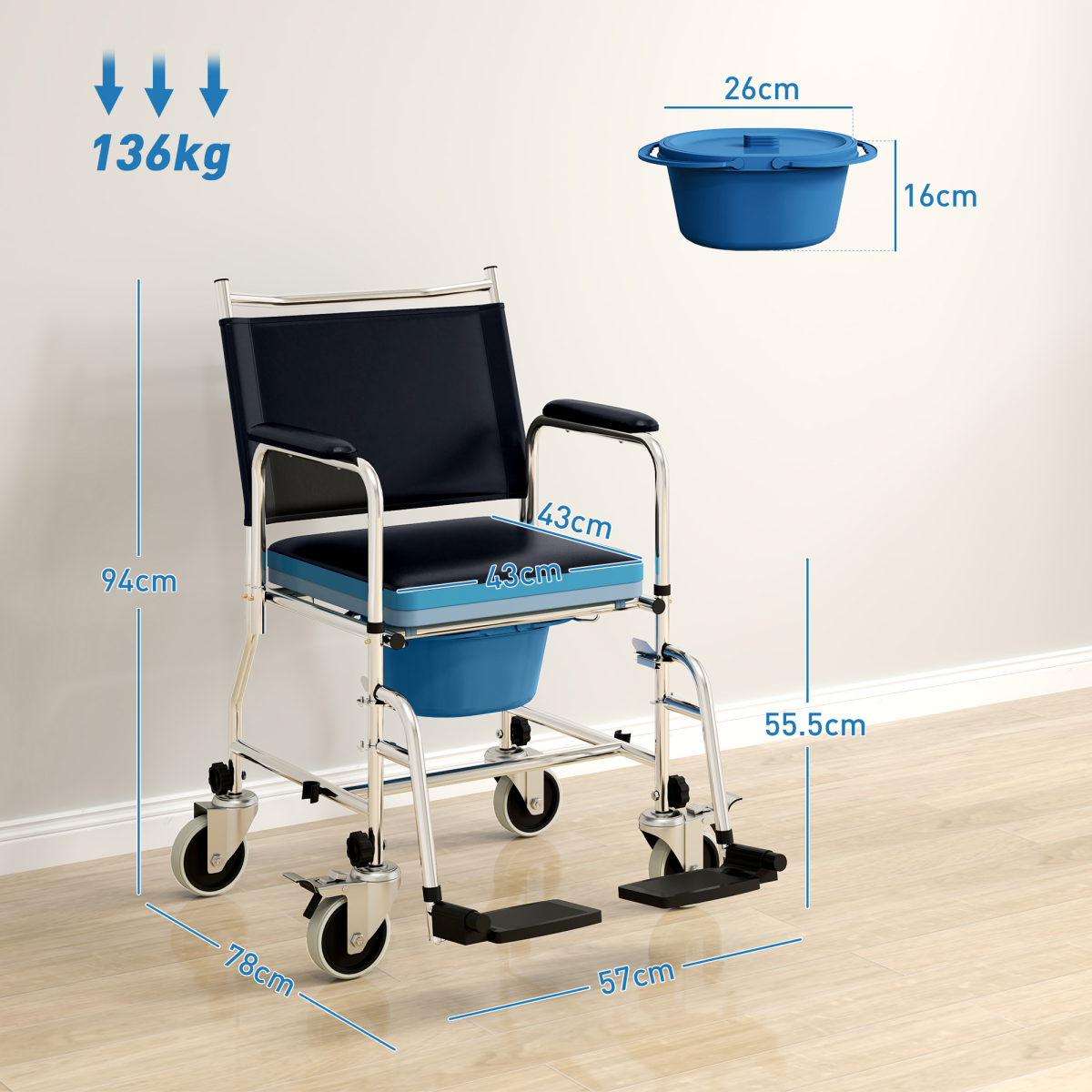 cortex-london-windsor-comfort-commode-shower-chair-wheelchair-footrest-black