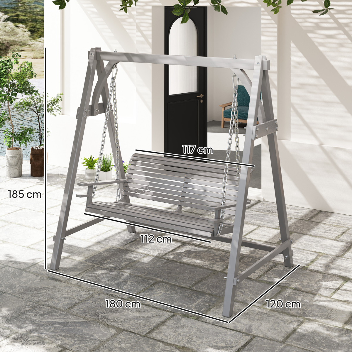 cortex-london-windsor-grey-larch-wood-two-seater-garden-swing-bench