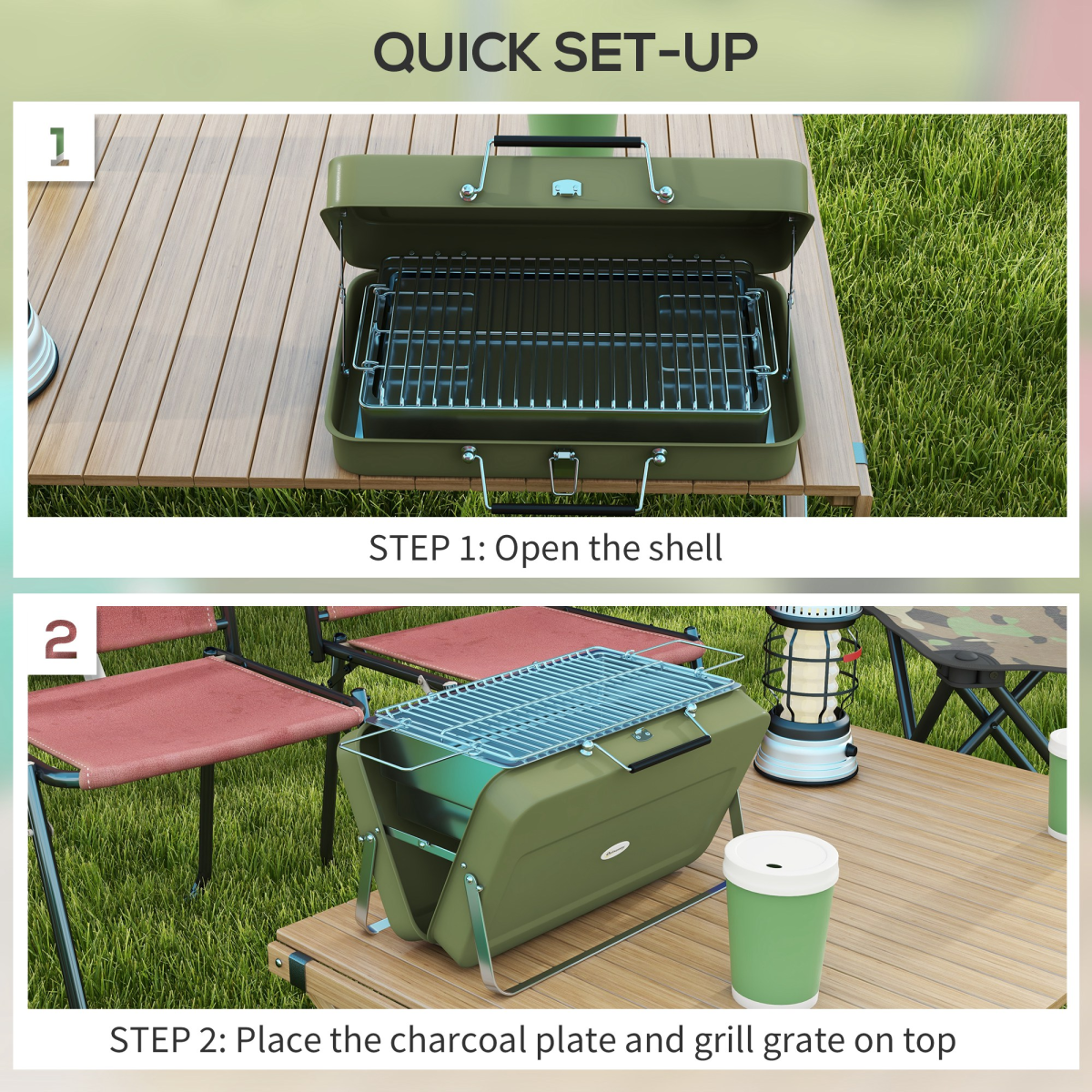 cortex-london-windsor-portable-suitcase-charcoal-bbq-grill-green