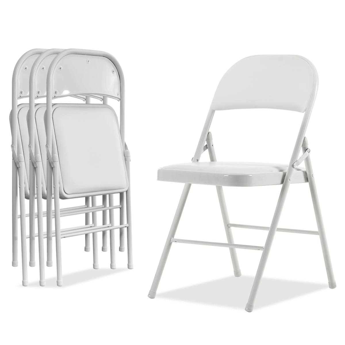 cortex-london-windsor-white-foldable-steel-pvc-chairs-set-of-4