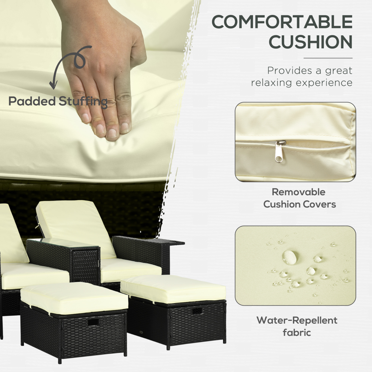cortex-london-windsor-5-level-rattan-sun-lounger-set-two-footstools-storage-side-table