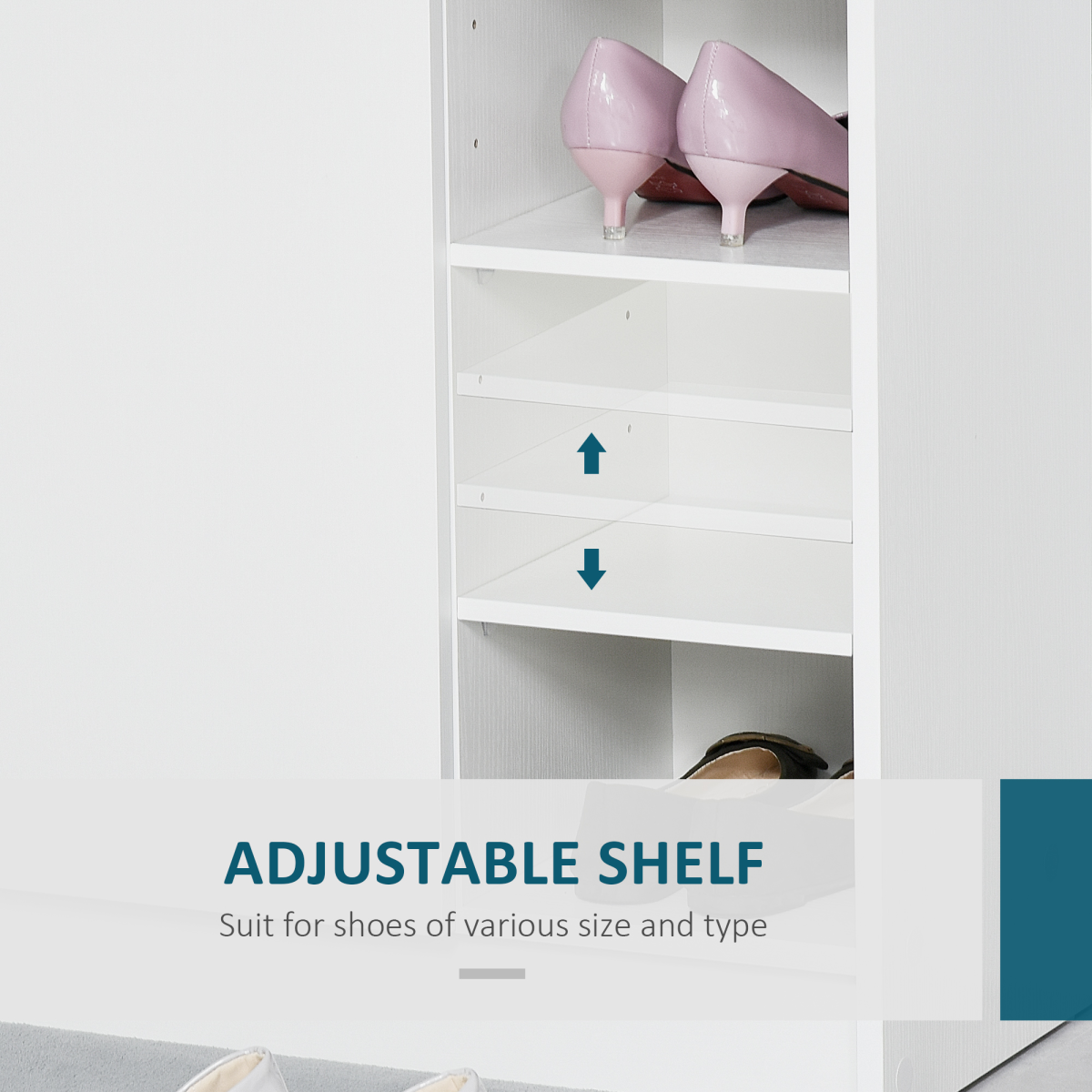 cortex-london-york-white-shoe-storage-cabinet-2-doors-4-shelves