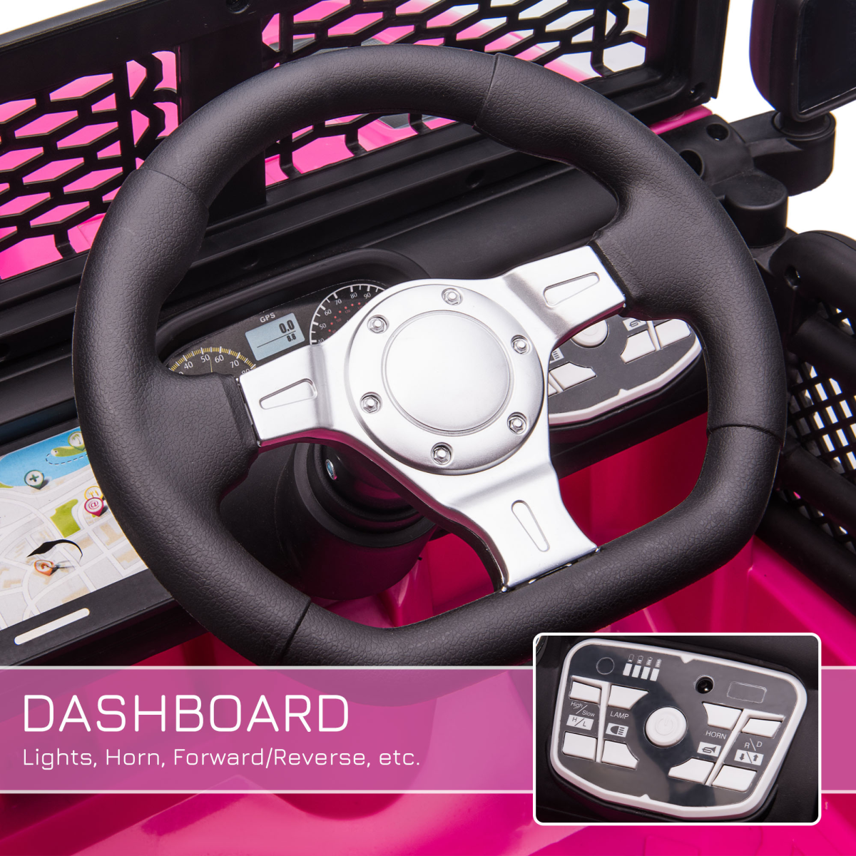 cortex-london-windsor-pink-kids-electric-off-road-truck-remote-control