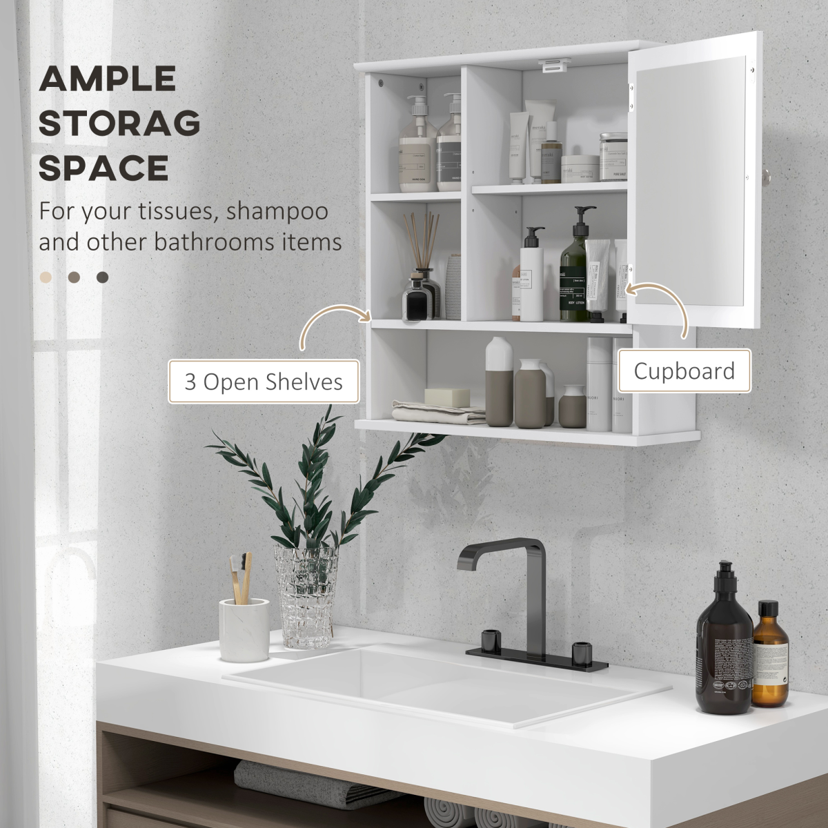 cortex-london-kensington-mirror-bathroom-cabinet-wall-mounted-mdf-single-door-adjustable-shelf-open-shelves