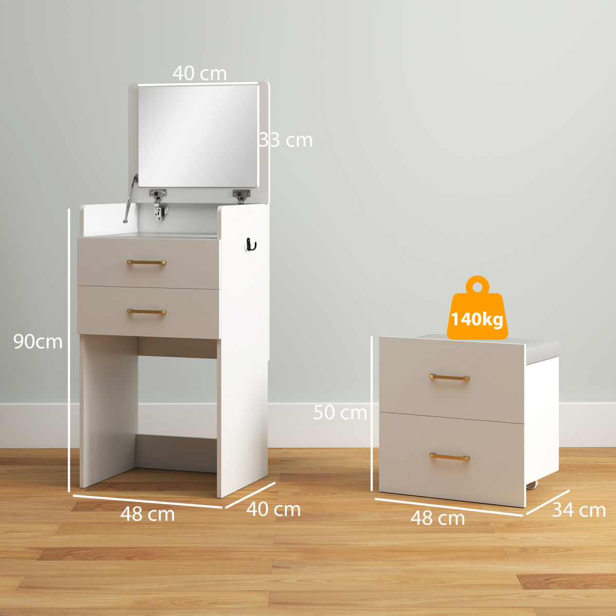 cortex-london-windsor-white-dressing-table-vanity-desk-mirror-cushioned-stool