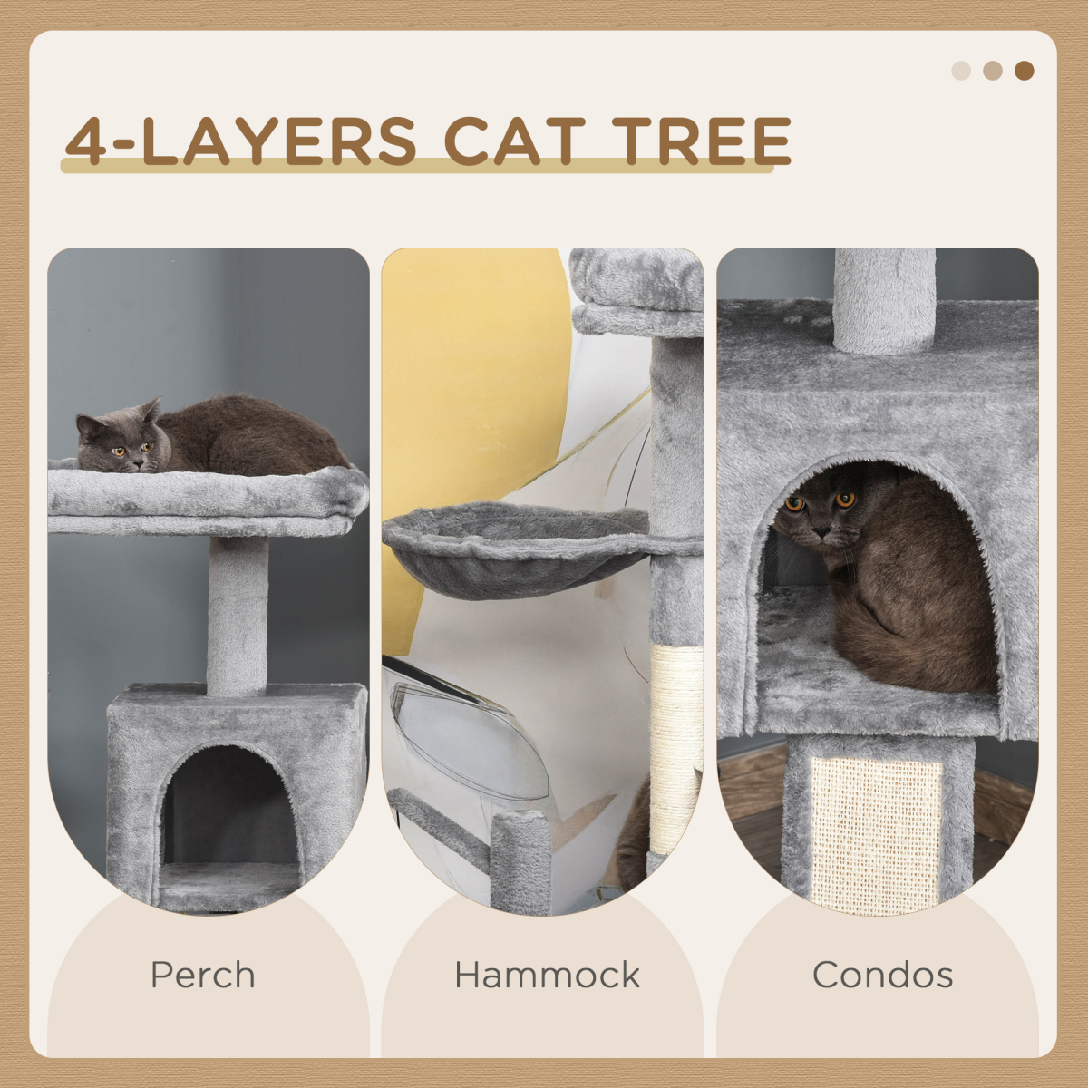 cortex-london-windsor-cat-tree-tower-sisal-scratching-posts-hammock-perch-play-ball