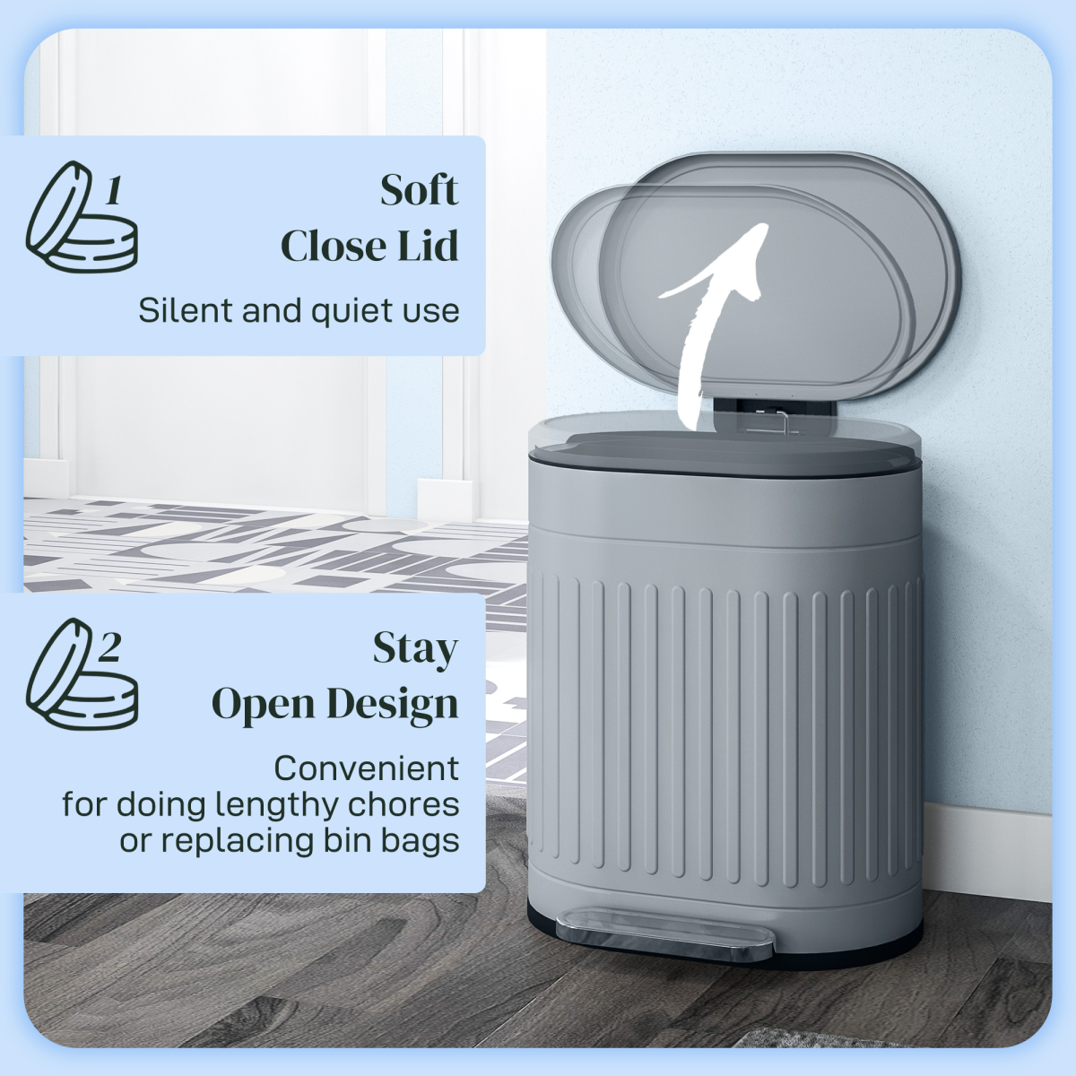 cortex-london-windsor-grey-20l-soft-close-pedal-bin