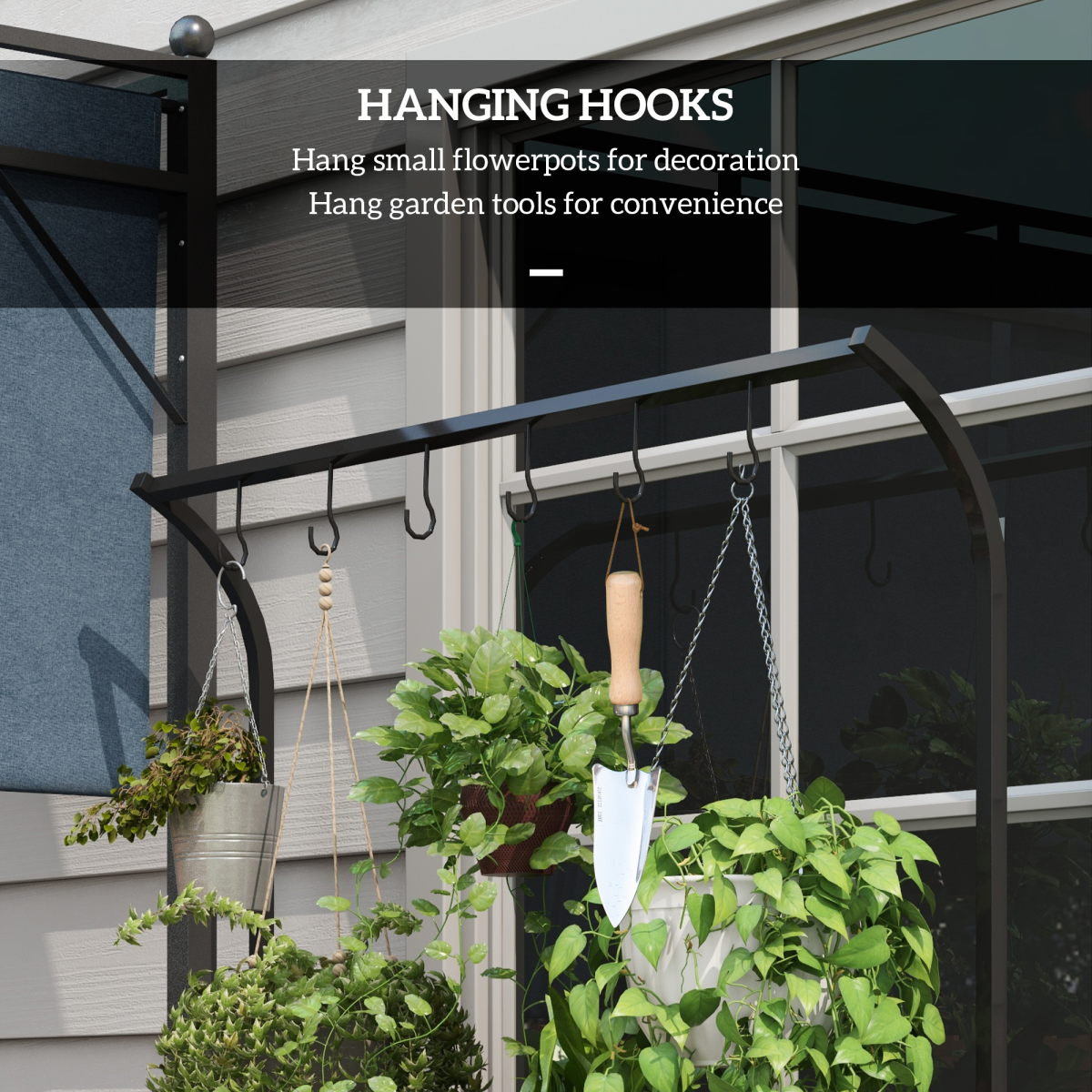 cortex-london-windsor-three-tier-black-plant-rack-with-hanging-hooks