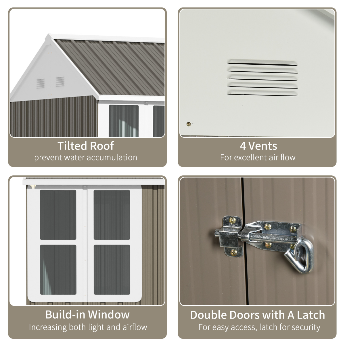 cortex-london-windsor-galvanised-steel-garden-storage-shed-8x6ft-grey