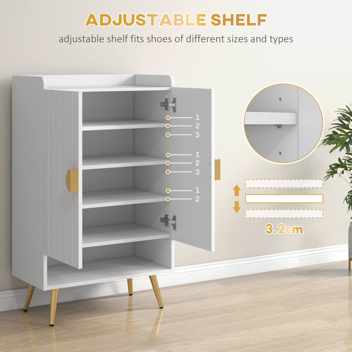 cortex-london-kensington-white-gold-tone-shoe-cabinet-particle-board-steel