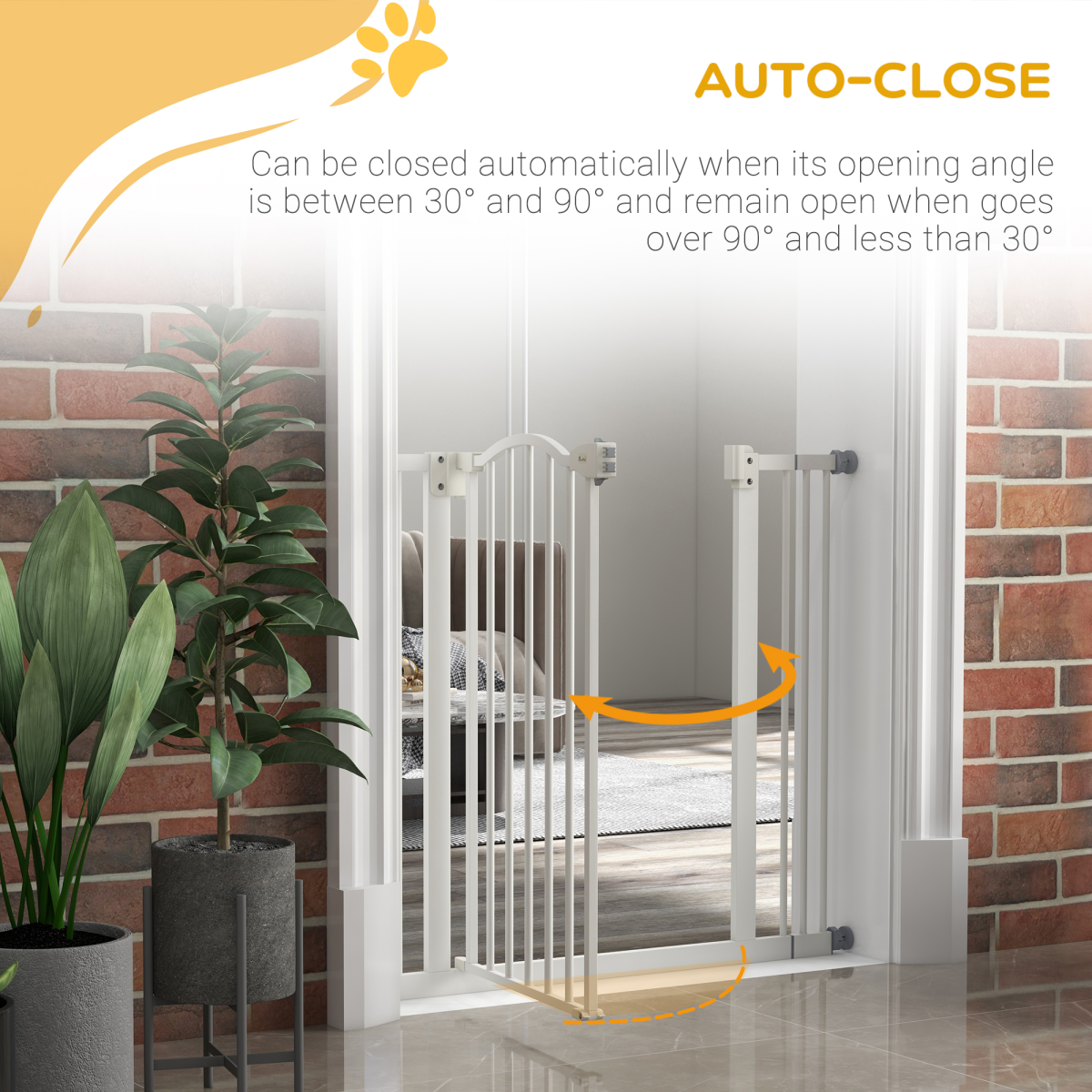 cortex-london-windsor-auto-close-adjustable-metal-pet-gate-white