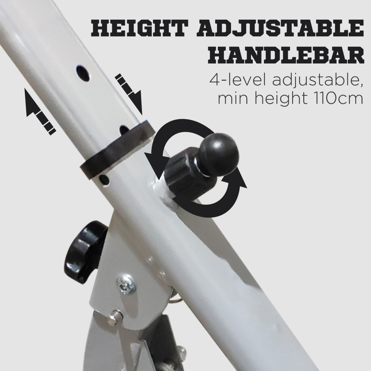 cortex-london-windsor-foldable-stepper-machine-handlebar-lcd-display-grey