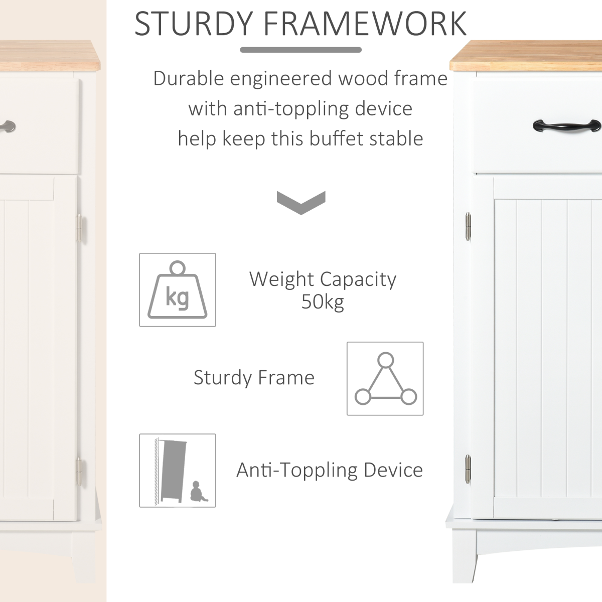 cortex-london-kensington-kitchen-storage-cabinet-two-drawers-wooden-countertop