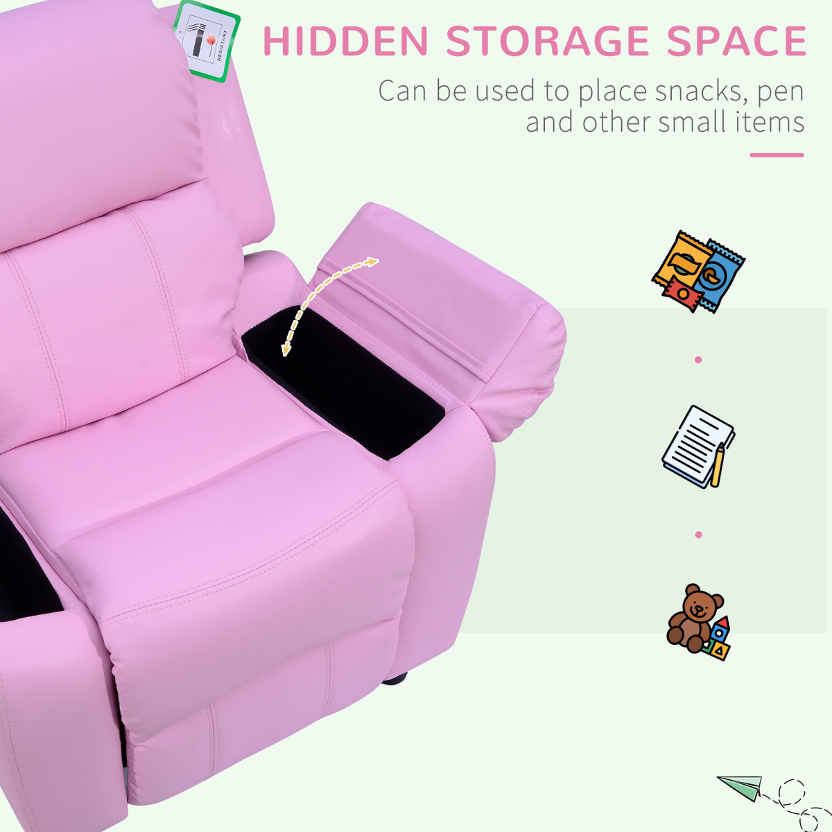 cortex-london-windsor-kids-recliner-armchair-pu-leather-storage