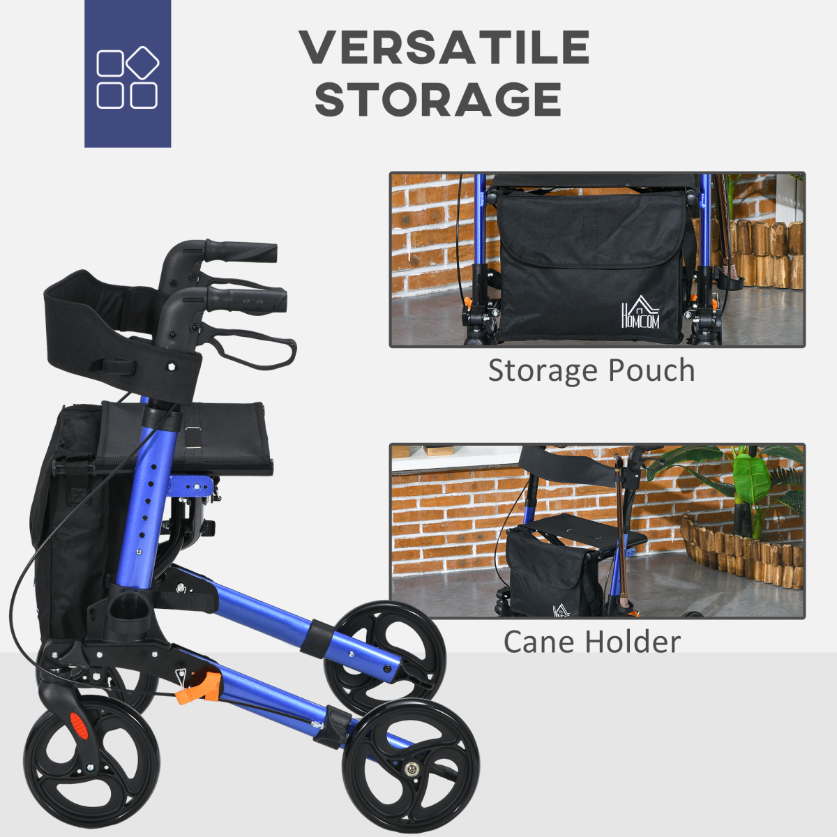 cortex-london-windsor-blue-four-wheel-rollator-walker-with-seat