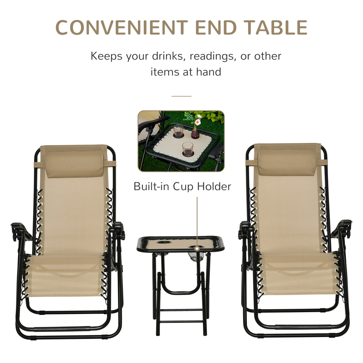 cortex-london-windsor-3pc-zero-gravity-garden-lounger-table-set-beige-outsunny