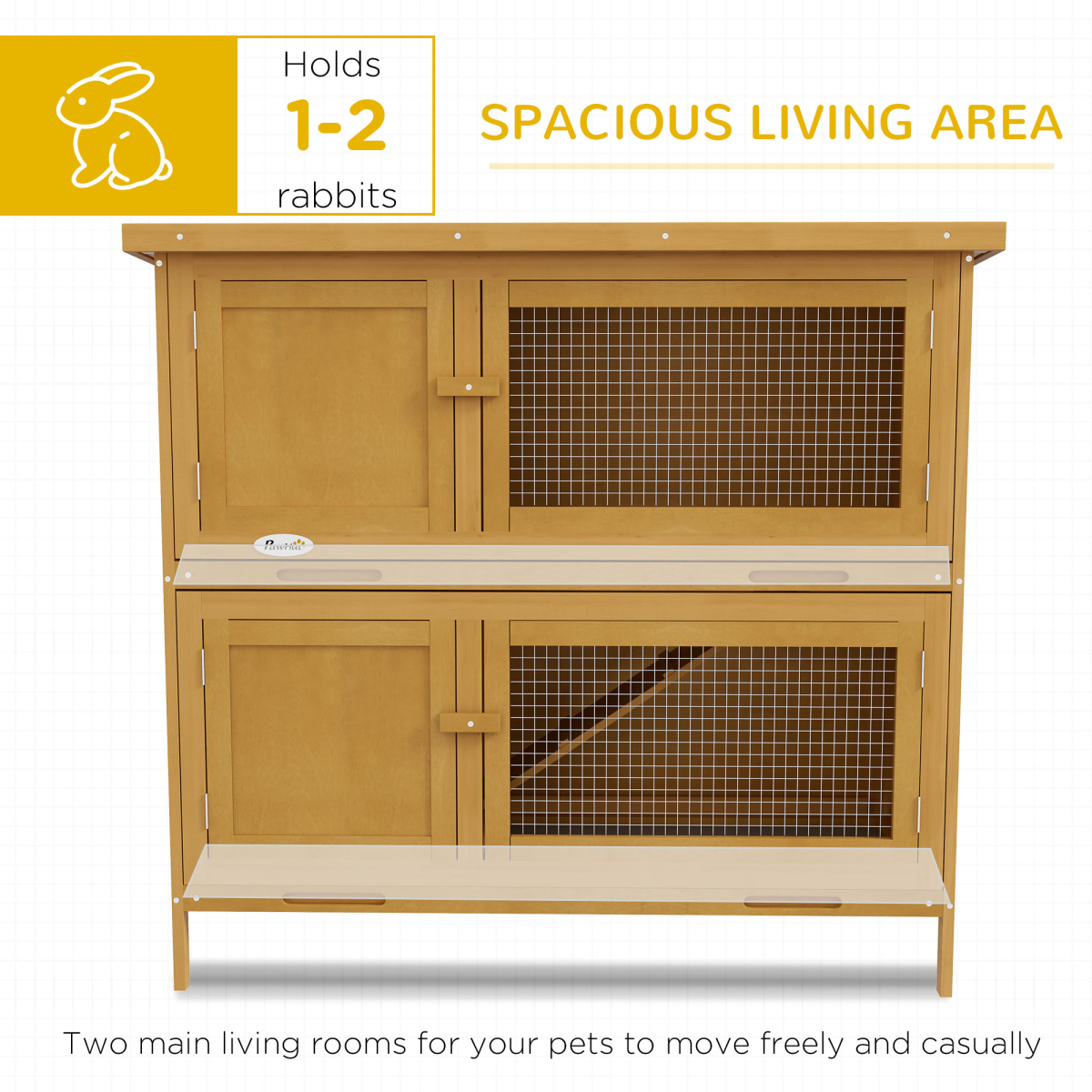 cortex-london-windsor-double-decker-yellow-rabbit-hutch