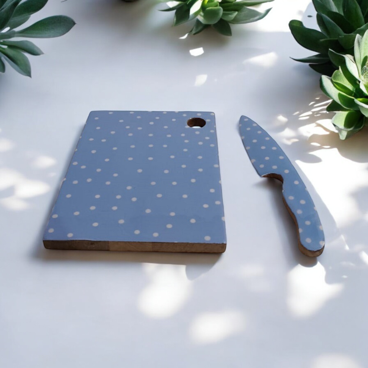 cortex-london-york-23cm-mdf-chopping-board-with-knife-non-slip-non-stick