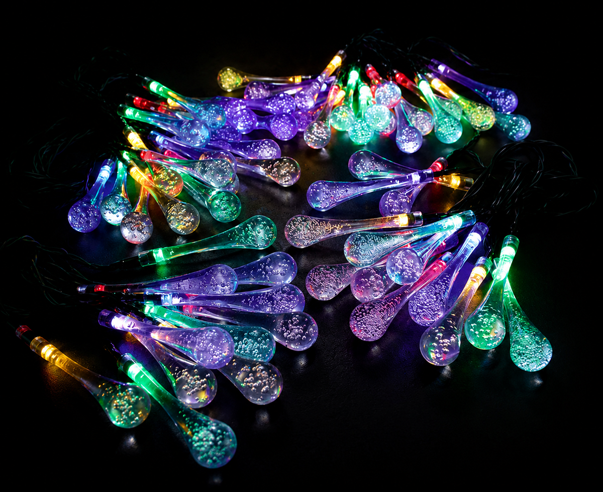 Multi Colour Solar Droplets (50)