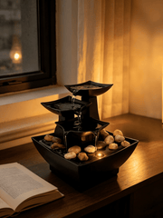 Battery Operated Water Fountain with Light