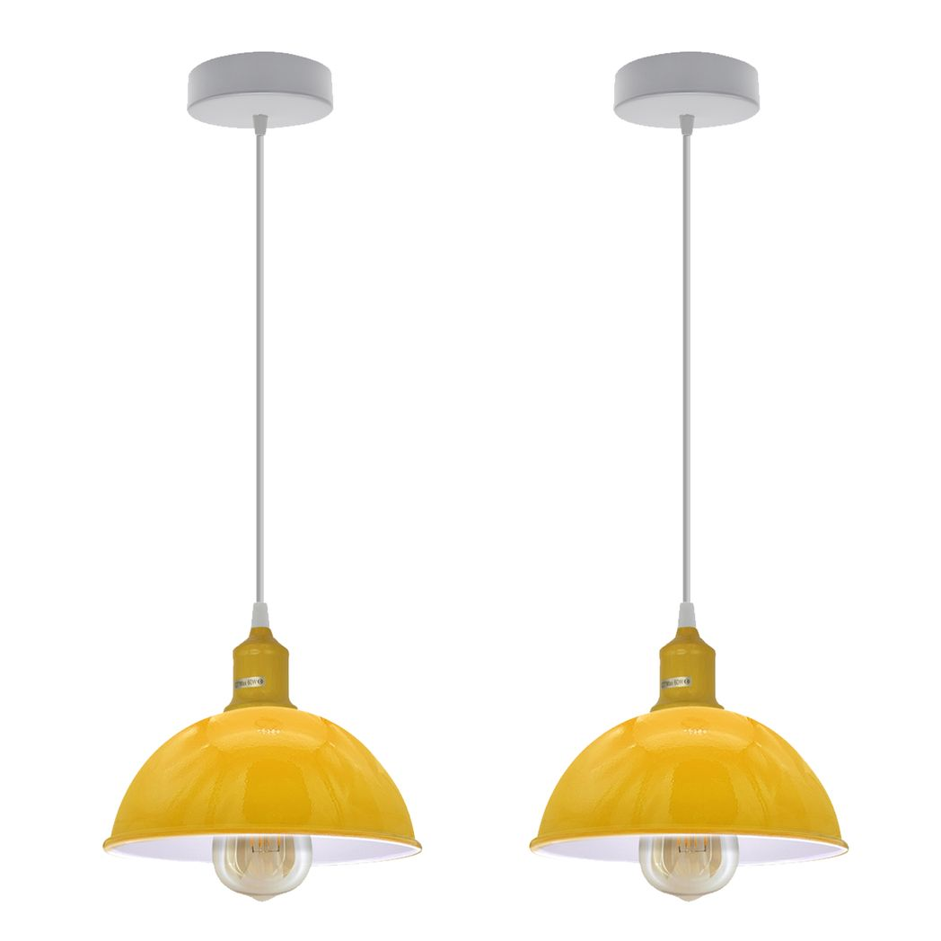 cortex-london-york-yellow-loft-metal-dome-pendant-lights-2-pack