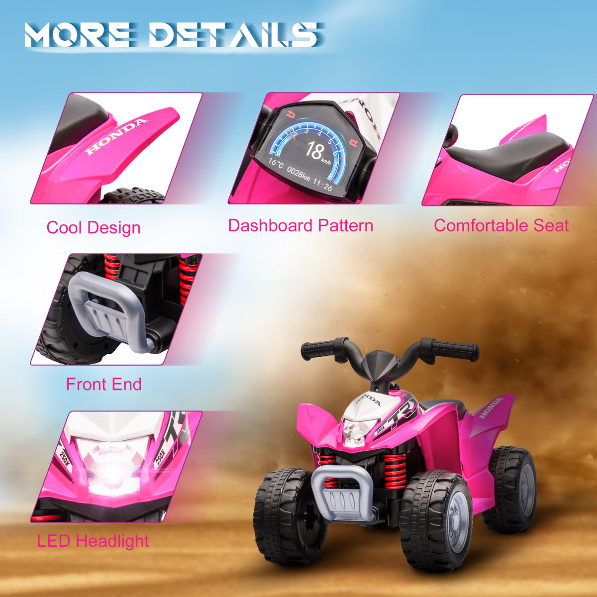 cortex-london-windsor-honda-licensed-kids-6v-pink-electric-quad-bike