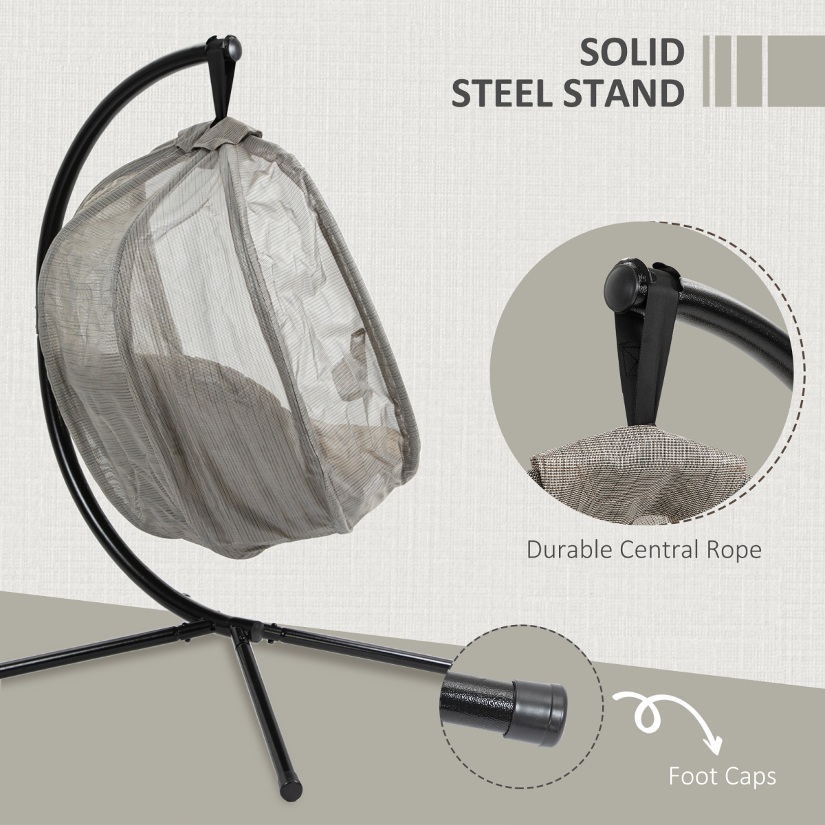 cortex-london-windsor-hanging-egg-chair-khaki-with-cushion-and-stand