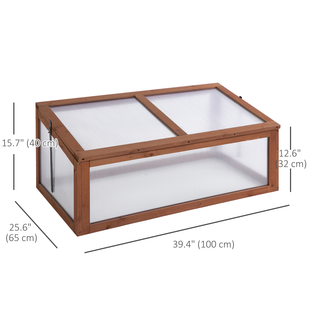 cortex-london-kew-wooden-cold-frame-greenhouse-brown-fir-wood-polycarbonate