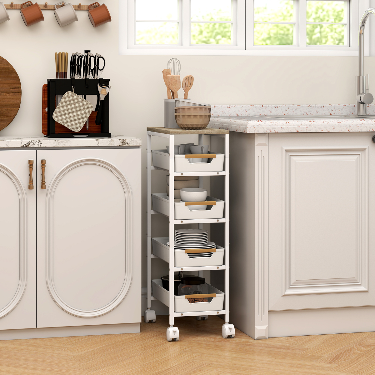 cortex-london-york-slim-storage-trolley-four-drawers-white-oak