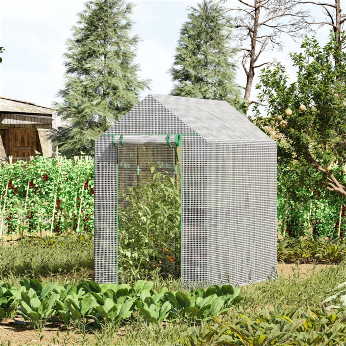 cortex-london-windsor-walk-in-greenhouse-white-green-steel-pe-cover