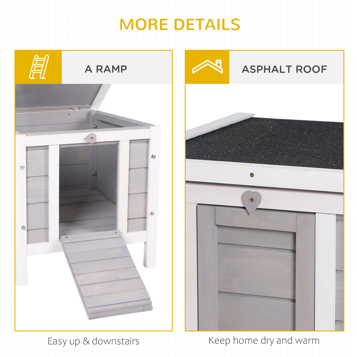 cortex-london-windsor-wooden-rabbit-hutch-pet-habitat-openable-asphalt-roof