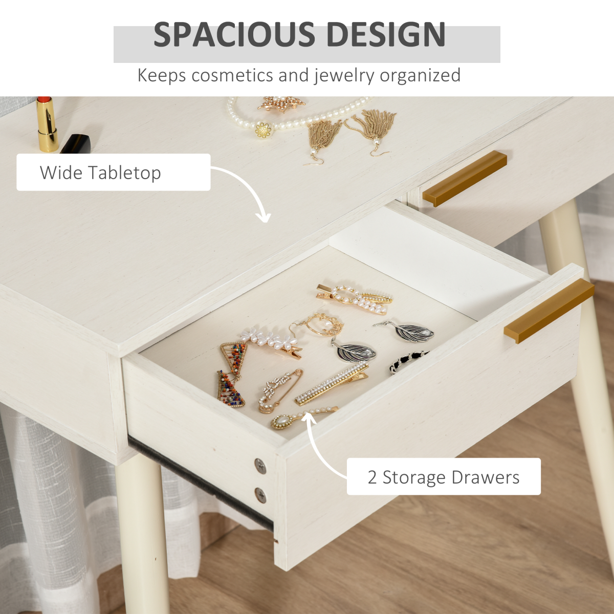 cortex-london-windsor-modern-white-dressing-table-two-drawers-round-mirror